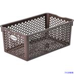 ■SANKO pla 432674 フランクバスケット 深型NO.1 ブラウン 135×285×118mm 43267(4121599)