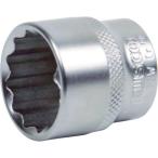 ■TRUSCO ソケット(12角) 差込角9.5 対辺16mm TS316W(4161181)