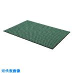 ■コンドル 屋内用細かい泥落し用マット ロンステップマットタフ300 #12 900mm×1200mm 緑 F12412(GN)(7366183)[送料別途お見積り][法人限定][掲外取寄]