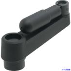 ■ELESA ボアードクランクハンドル(折り曲げ回転握り付き) BCHN64F(8061737)