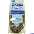 ■Dio 網押えゴム7m巻 太さ5.5mm グレー 211314(8194819)