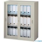 ■NAIKI 収納庫 NW型 ガラス引違い書庫 枠付 899×450×900 ウォームホワイト NW0909HGAW(8685873)[送料別途お見積り][法人限定][直送]