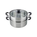 和平フレイズ ヴェンセ IH対応二段蒸し器26cm [VR-8182]【在庫有り】