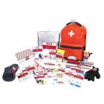 山善(YAMAZEN) 防災バッグ30 (避難用グッズ30選セット) グリーンオーナメント YBG-30R【在庫有り】