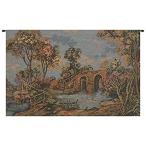 Devil's bridge european tapestries - 41 in. x 26 in. cotton/polyester//visc