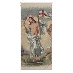 resurection iii european tapestries - 21 in. x 46 in. cotton/polyester//vis