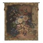 Frame of flowers i european tapestry - 26 in. x 31 in. cotton/viscose/polye