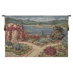 Villa european tapestries - 27 in. x 18 in. cotton/polyester//viscose by Ch