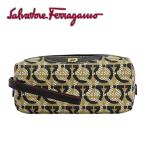 サルバトーレフェラガモ Salvatore Ferragamo ポーチ 22D876-724655/SAND FG
