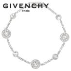 ジバンシー GIVENCHY 2441895-1 クリスタル パヴェ ブレスレット シルバー レディース