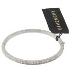 ジバンシー GIVENCHY 669037-1 クリスタル バングル ブレスレット シルバー レディース