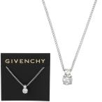 ジバンシー GIVENCHY 12129485-1 クリスタル ペンダント ネックレス シルバー レディース