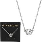 ジバンシー GIVENCHY 669033-1 スワロフスキークリスタル ペンダント ネックレス シルバー レディース
