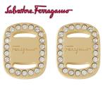 サルバトーレフェラガモ Salvatore Ferragamo 717135 760224 001 ヴァラ クリスタル パヴェ スタッド ピアス ゴールド レディース アクセサリー