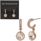 ジバンシー GIVENCHY 1081159-3 クリスタル ドロップ ピアス ローズゴールド レディース