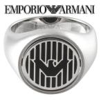 エンポリオアルマーニ EMPORIO ARMANI EGS2727040512 イーグルロゴ リバーシブル リング 指輪 日本サイズ22.5号