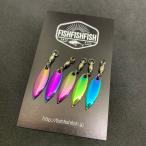 ウィローブレードスピンテール (アンビバレント) 5枚セット SSサイズ ルアーアクセサリー メタルジグ スピナー スピンテール用 ブレードチューン