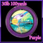 フライ用 バッキングライン 100yard purple 紫色 30lbs