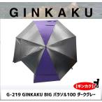 GINKAKU BIGパラソル100ダークグレー G-219 【ギンカク】