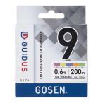 ゴーセン（GOSEN） GUIDUS PE×9 マルチカラー 200m