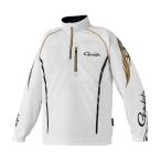  Gamakatsu 2WAY теплый Zip рубашка GM-3766 белый 5L размер / gamakatsu