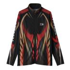  Daiwa специальный длинный рукав полный Zip рубашка DE-7225 кружка ma черный L размер / форель одежда daiwa рыболовная снасть 