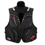 ダイワ スペシャル バリアテック(R) ショートベスト DV-1025 マスターブラック Lサイズ / 鮎ベスト daiwa 釣具 (+5)