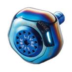 メガテック リブレ 10522 PT48LBL-1 ノブ単体PT48 ダイワL用 ファイヤー+ブルーC / ハンドルノブ / 釣具 (+5)