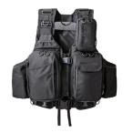 アピア アングラーズサポートベスト Ver.4 ブラック×ブラック フリーサイズ / 救命具