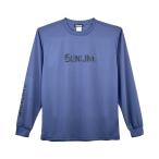 Sunline шелковый dry длинный футболка SUW-15603DLT голубой серый L размер l одежда lsunline рыболовная снасть ( класть распределение возможно стоимость доставки 450 иен )