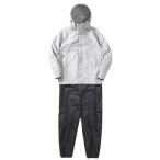 シマノ マリンスーツ RA-301V ライトグレー Mサイズ / レインウェア shimano 釣具