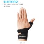  Shimano список поддержка перчатка левый рука GL-05LQ черный L / shimano / рыболовная снасть почтовая доставка возможно (SP) (+5)