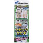 ハヤブサ ジギングサビキ フラッシュアピール 3本鈎 2セット SS477 金 Lサイズ｜サビキ 仕掛け｜釣具｜メール便可