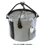 タカ産業 203-丸 活アジ ブクバケツ 40cm / 活かしバッカン ライヴウェル / 釣具