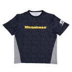  Megabass megabass игра футболка GAME T-SHIRTS черный ( рыбалка рубашка футболка )