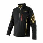 がまかつ プルオーバージップシャツ ブラック/ゴールド GM3794 (フィッシングジャケット ミドラー)【送料無料】