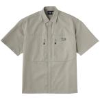 ダイワ ストリームショートスリーブシャツ グレージュ DE-5025 (フィッシングシャツ Tシャツ)