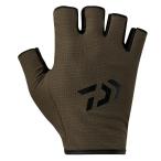 ダイワ 吸水速乾グローブ5本カット カーキ DG-6525 (フィッシンググローブ 釣り) ゆうパケット可