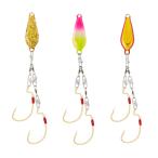 ダイワ ジャンボトラフグ 喰わせリグセット 2本針 ゆるふわ段差 TG(タングステン) 30号 (海水仕掛け)