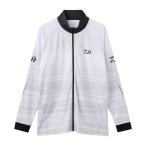  Daiwa длинный рукав dry рубашка полный Zip белый DE-7326 ( рыбалка рубашка рубашка с длинным рукавом )