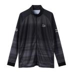  Daiwa длинный рукав dry рубашка полный Zip черный DE-7326 ( рыбалка рубашка рубашка с длинным рукавом )
