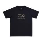 ダイワ フィールアライブドライTシャツ ブラックヘイズカモ DE-3925 (フィッシングシャツ Tシャツ)