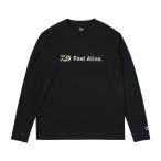  Daiwa clean Ocean длинный рукав рубашка fi-ru alive черный DE-8426 ( рыбалка рубашка футболка )