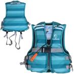 FUN TOOL ( вентилятор tool ) Junior плавающий лучший голубой окантовка FV-6158 ( спасательный жилет детский )