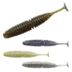 イッセイ 一誠 キャラメルシャッド 2.6in (ブラックバスワーム) ゆうパケット可