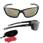 ラパラ 偏光サングラス サイトギア FCシリーズ 95GGE マットブラック×グリーンゴールドミラー RSG-FC95GGE (偏光サングラス 偏光グラス 釣り メンズ)