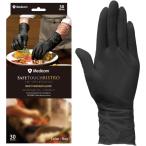 meti com safe Touch Bistro перчатки черный ( чёрный )30 входить JN133532 (nitoliru перчатка одноразовый перчатки рыбалка )