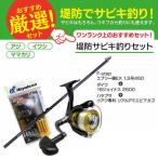 ワンランク上のオススメ堤防サビキセット (サビキ釣り 3点セット 釣り竿 釣り具)