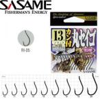 ささめ針 カン付丸セイゴ 黒 RI-05 ゆうパケット可