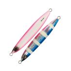 ささめ針 シャウト!スプラッシュS 150g #50 ブルーピンクゼブラグロー 615SPS (メタルジグ ジギング) ゆうパケット可